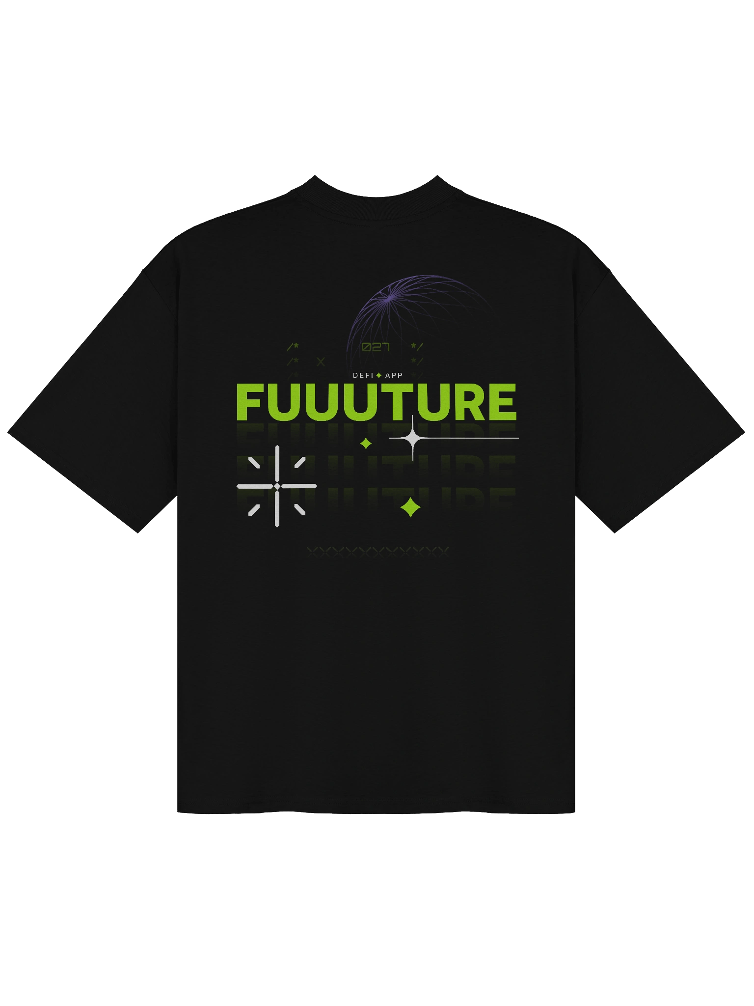 Oversized Tee - Fuuuture Glitch product image (2)