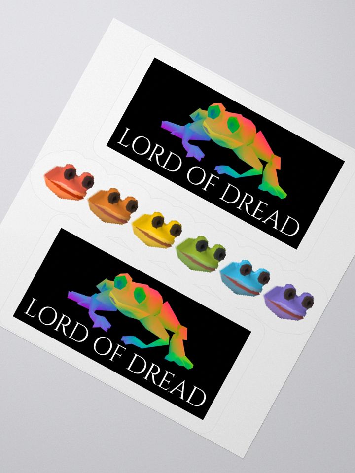 LORD OF DREAD STICKERS product image (1)