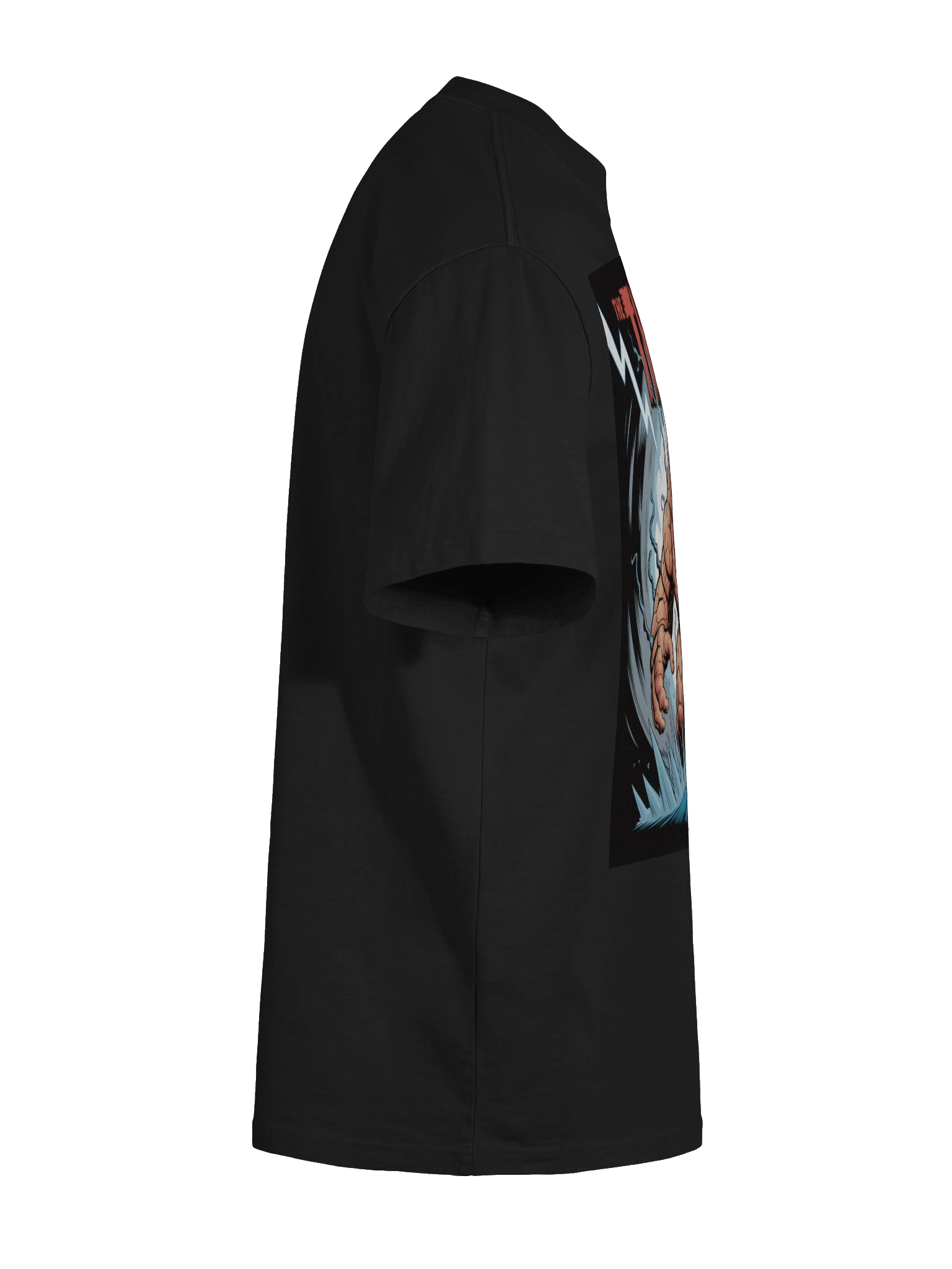 The Thing Thunderclap Oversized Faded T-Shirt – Craggy Storm Sentinel product image (11)