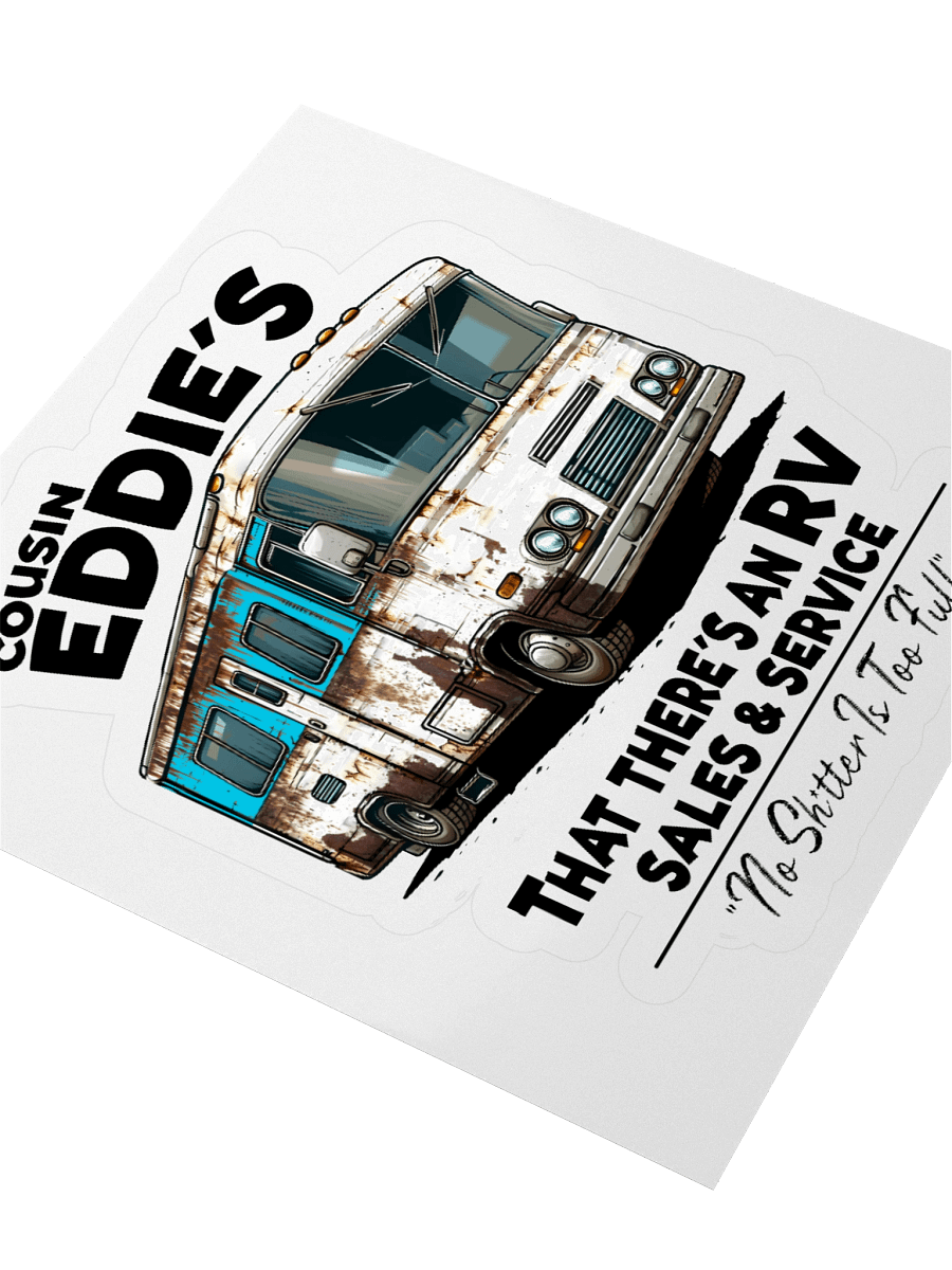 Cousin Eddie's RV Sales and Service Sticker product image (8)