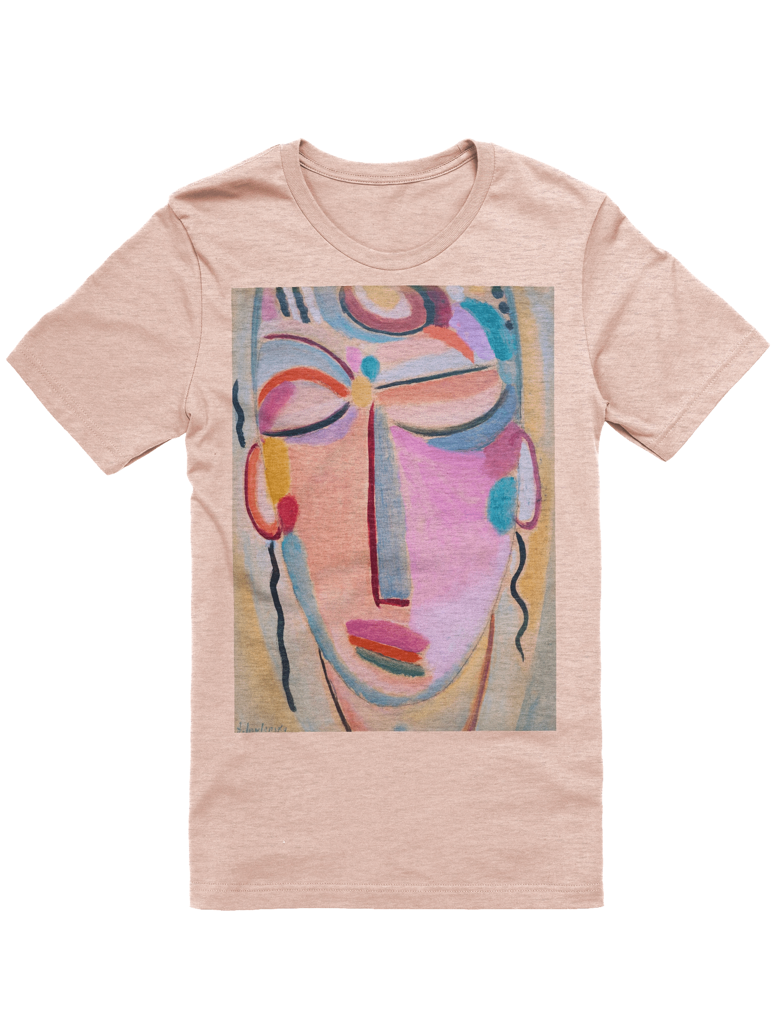 Abstract Modern Expressionist Portrait T-Shirt product image (1)