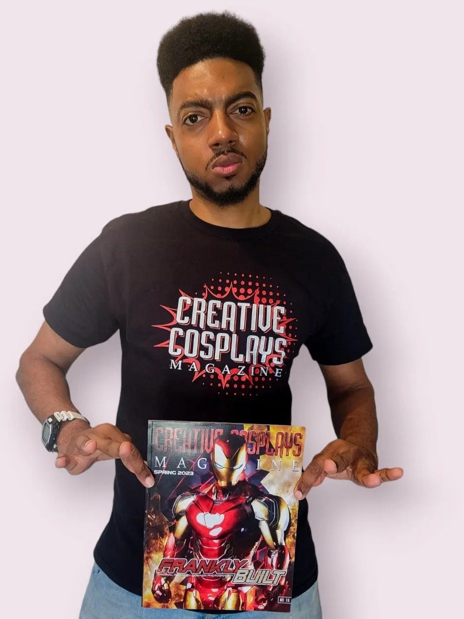 Creative Cosplays T-Shirt - Red Burst product image (5)