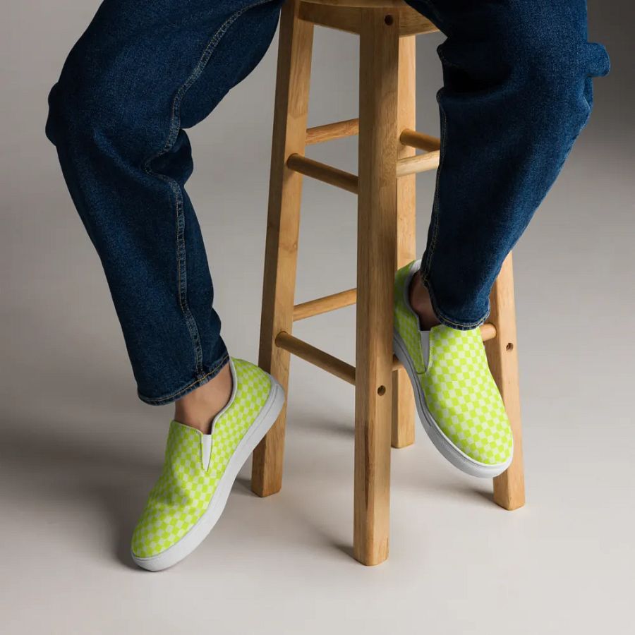 CONTRAST™ Checkered Slip Ons Men's n. 27 product image (4)