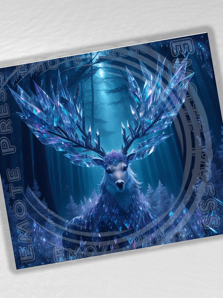 Fantasy Crystal Stag 20 oz Stainless Steel Tumbler product image (2)