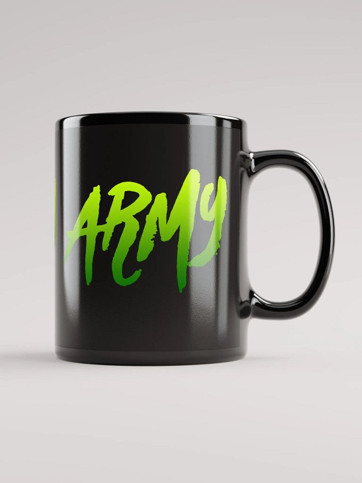 Black NatioN Army Mug (Text) product image (2)
