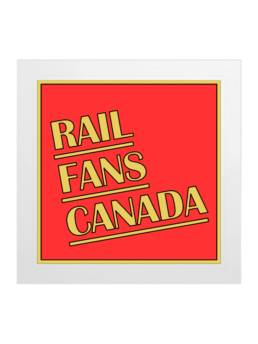 The Classic-Inspired Rail Fans Canada Sticker product image (3)