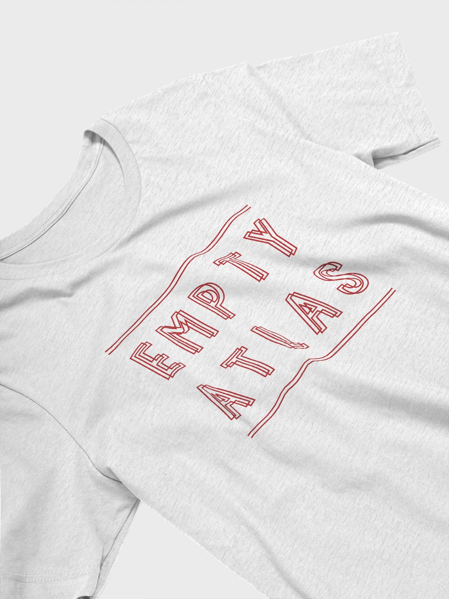 Light Grey Offset T-Shirt product image (2)