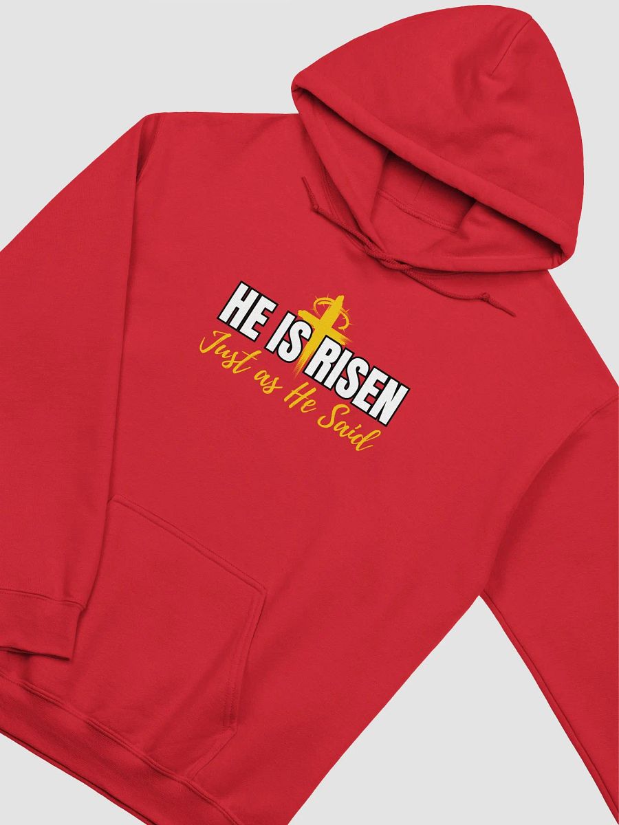 He is Risen, Just as He Said, Easter Gildan Hoodie product image (3)