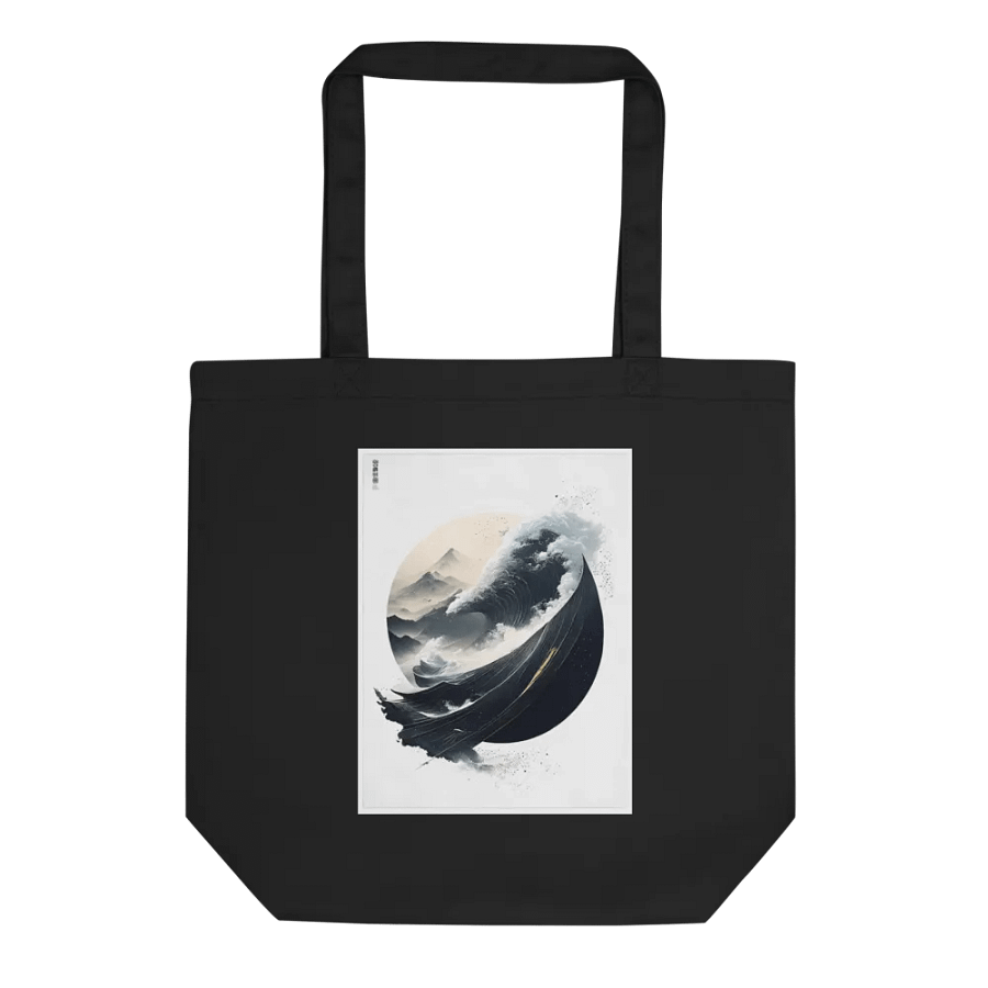 Geometric abstract art in Japanese style product image (1)