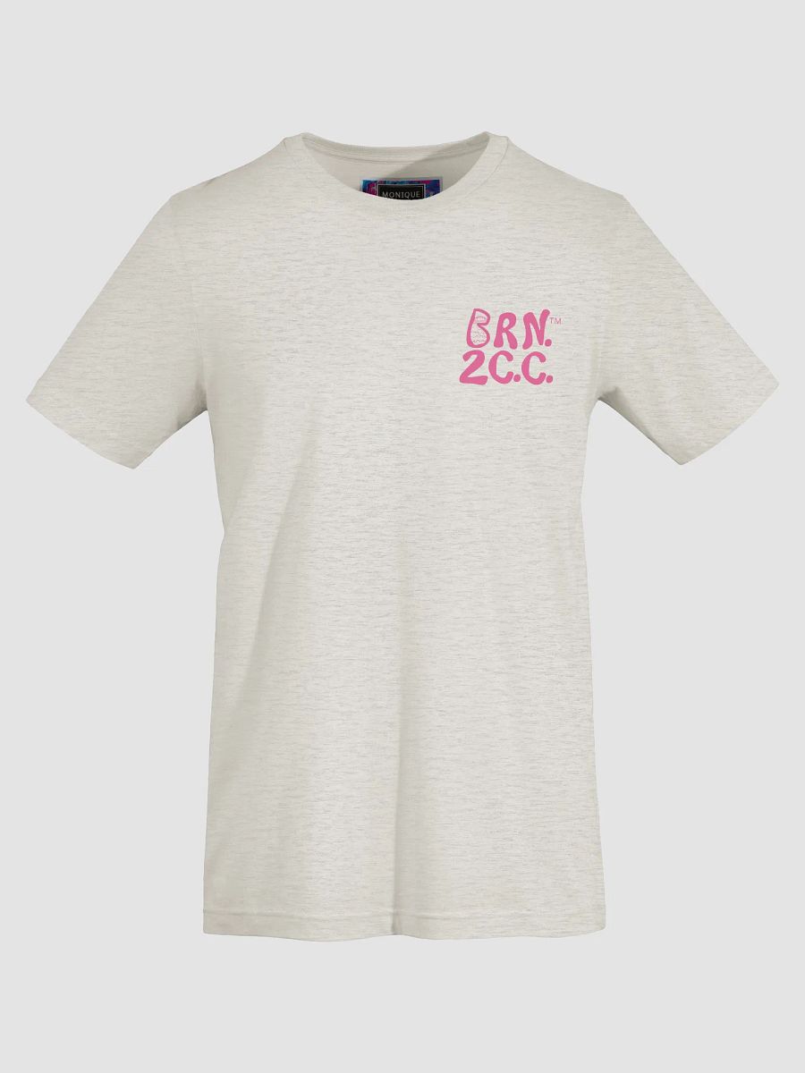 Women's | BOURNE to Cape Cod™ | Supersoft T-Shirt by Bella+Canvas | Brilliant Rose Pink Logo on Light Neutrals product image (54)