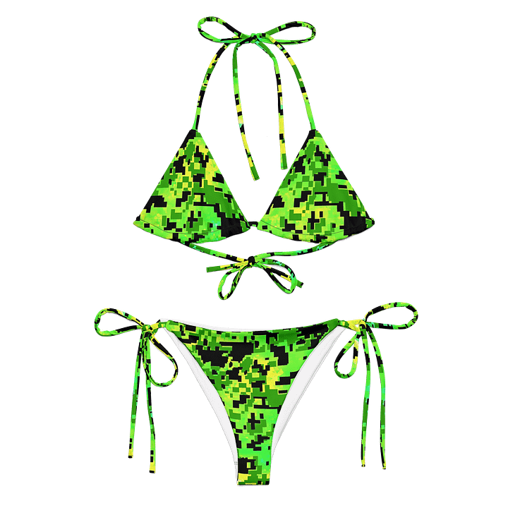 Pixelated Camo Bliss String Bikini Set product image (2)