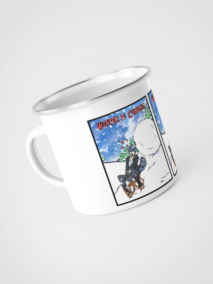Enamal Winter Is Coming Mug! product image (3)