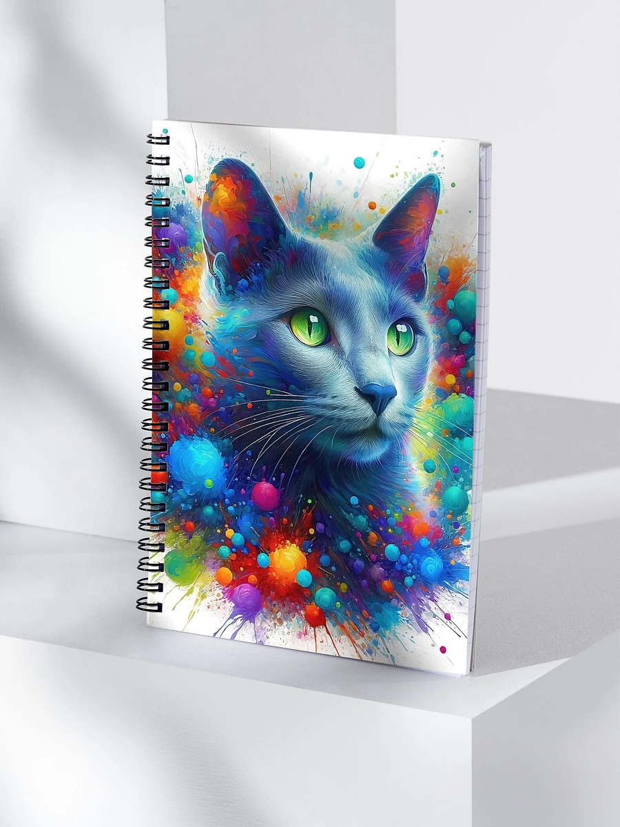 Spiral Notebook: Russian Blue 3 product image (4)