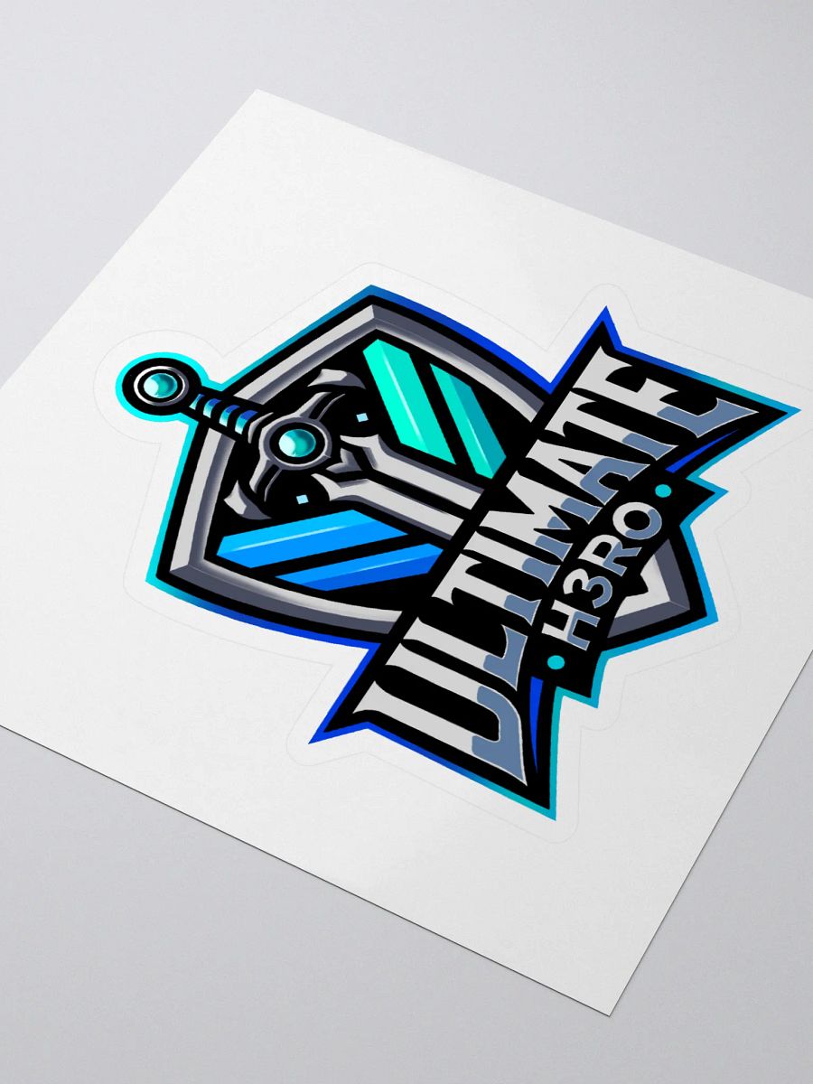 UltimateH3ro Sword ‘n Shield Die-Cut Sticker product image (3)