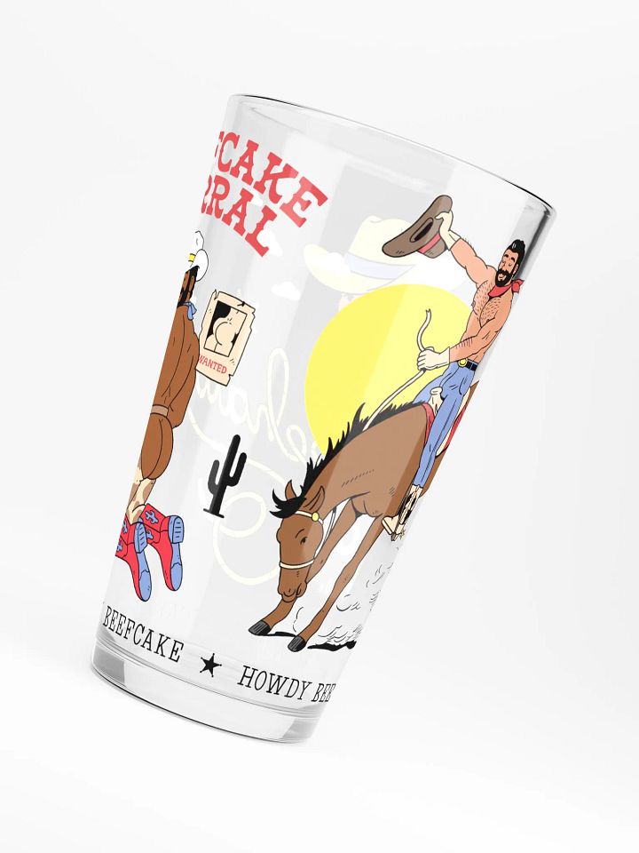 Beefcake Corral Pint Glass product image (2)