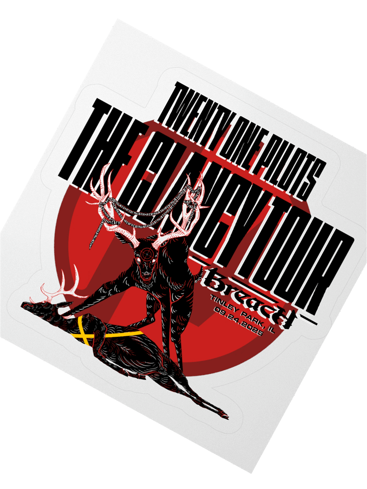 Tinley Park 2025 Deer Sticker product image (2)