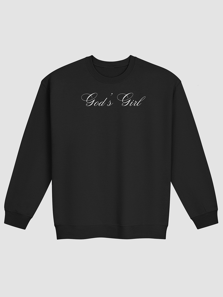 God's Girl Crew Neck - White Script product image (13)