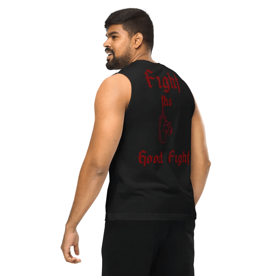 Fighter's Unisex Muscle Tank product image (10)