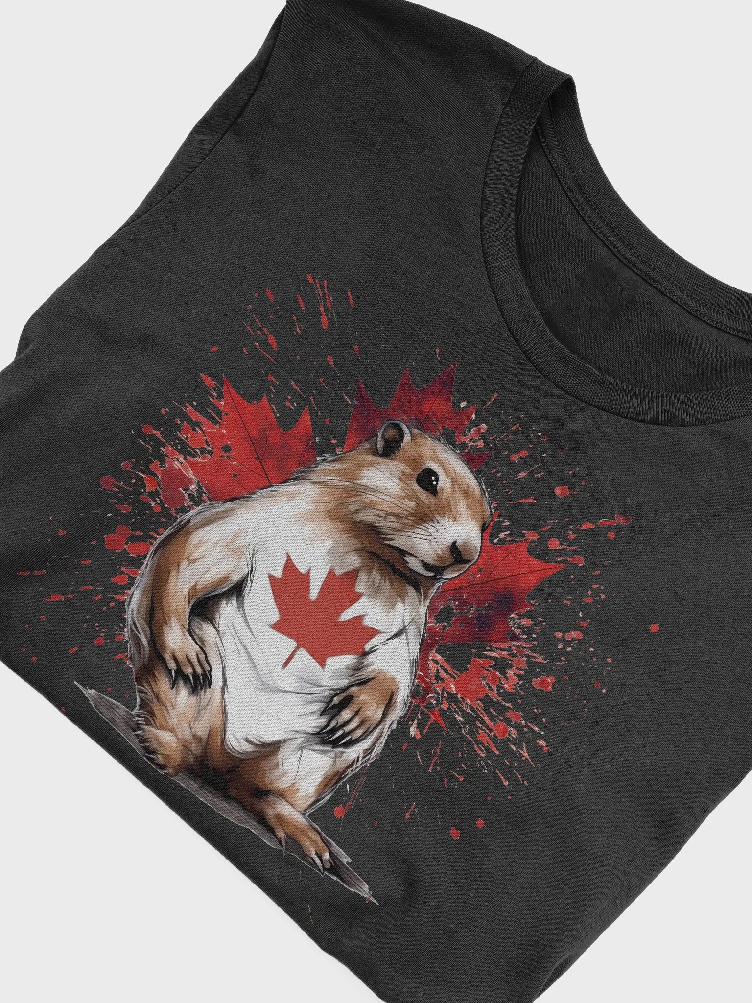 Proud Canadian Beaver T-Shirt (Bella+Canvas Supersoft) product image (5)