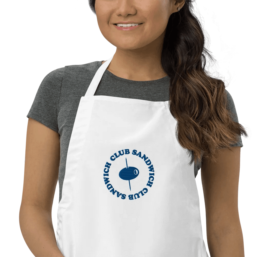Club Sandwich Club Embroidered Apron product image (10)