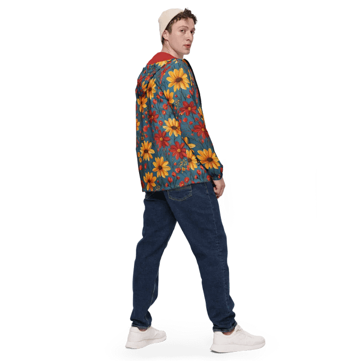 Carmine Breeze All-Over Windbreaker product image (1)
