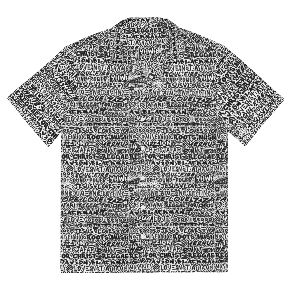 Christafari Scribble Hawaiian Shirt product image (11)