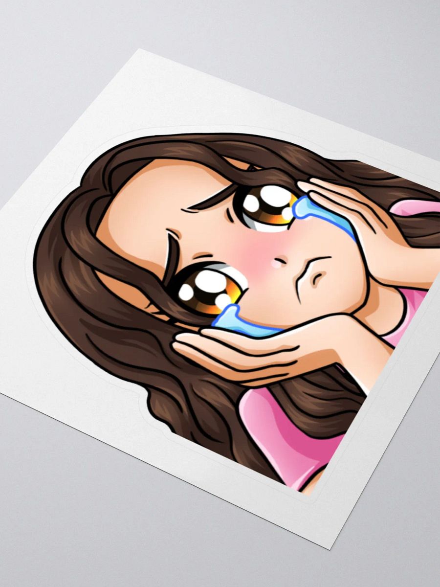 Chloe Cry Emote Sticker product image (3)