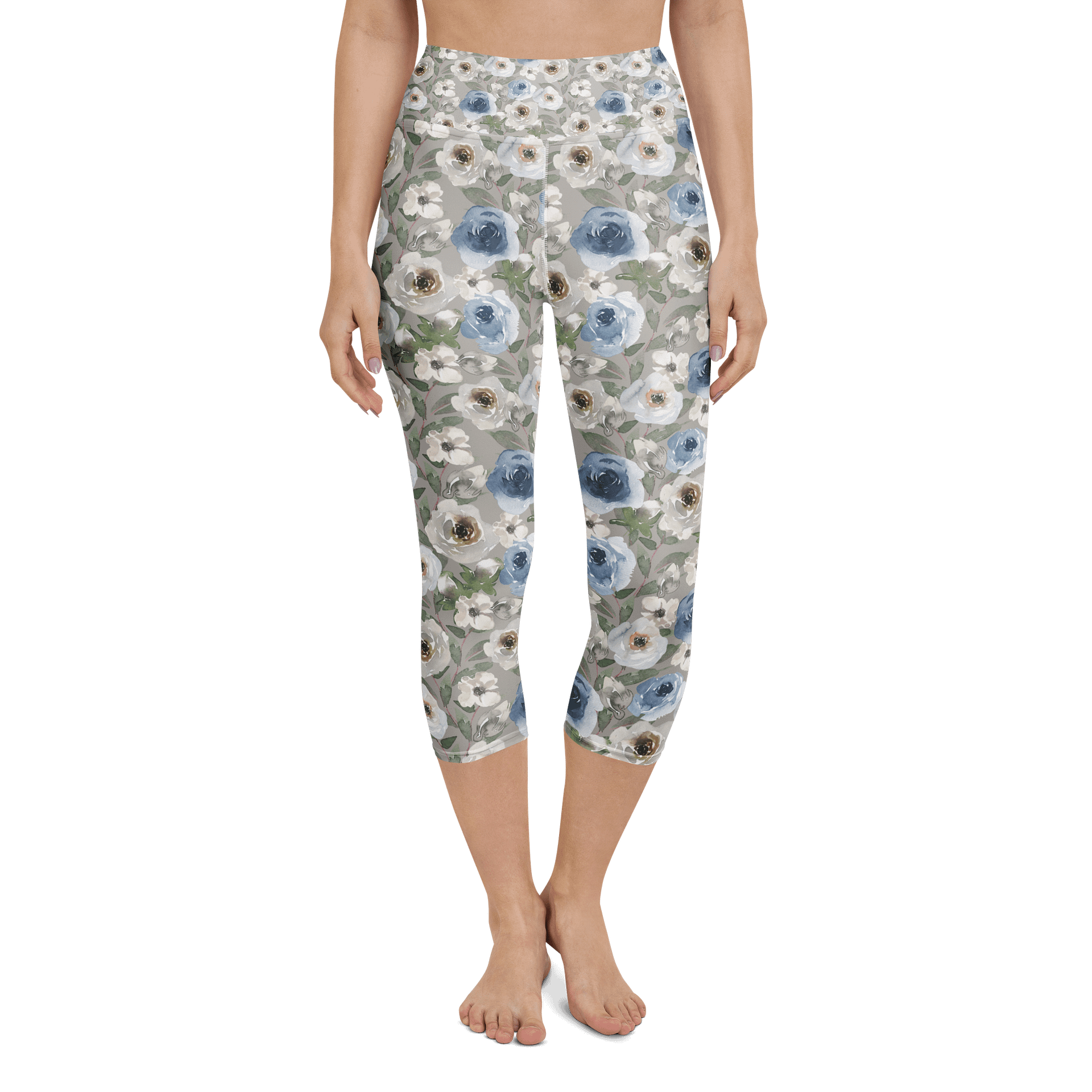 Grey Roses Leggings product image (4)