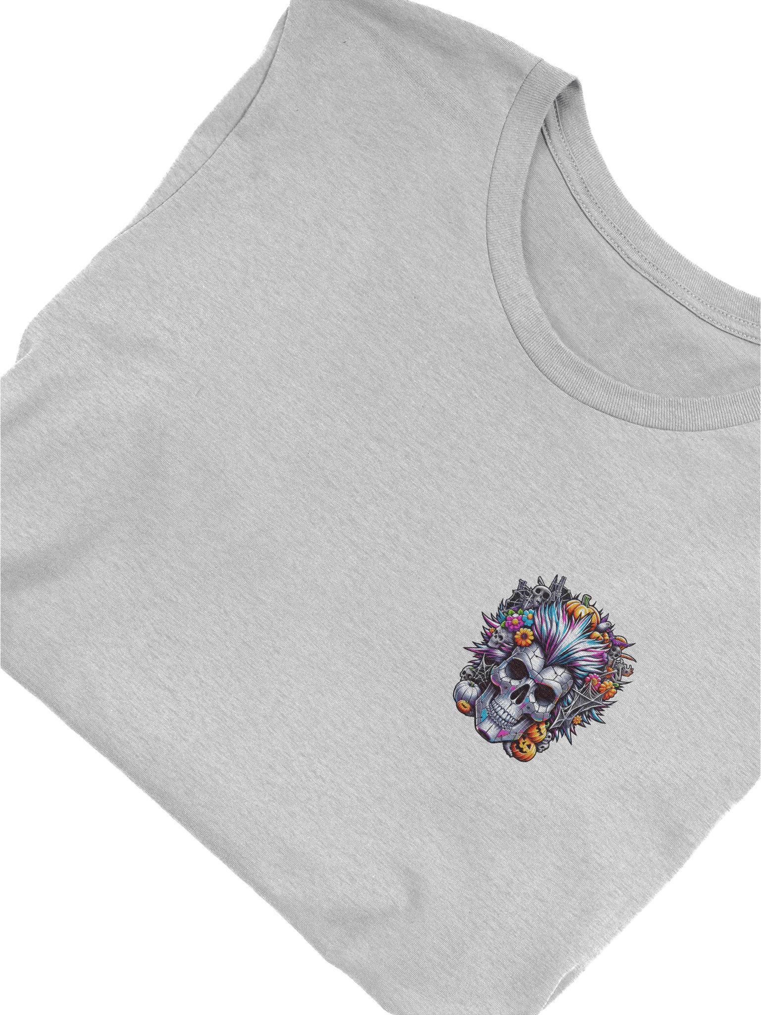 Festive Skull Halloween T-Shirt product image (55)