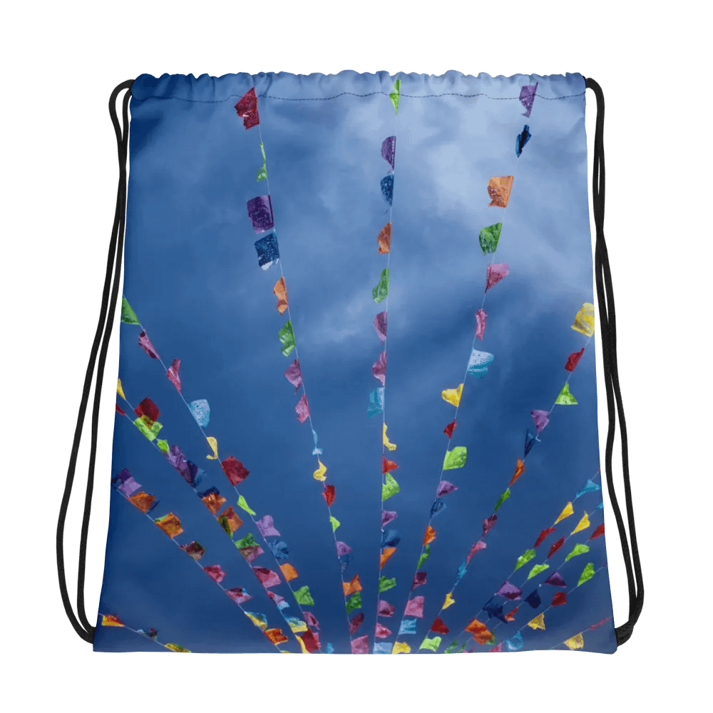Papel Picado Drawstring Bag product image (1)