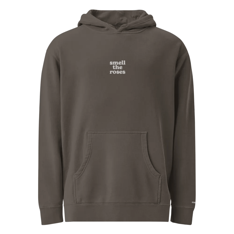 Embroidered Smell the Roses Hoodie product image (1)