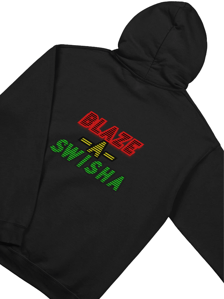 DAMN, BLAZE... Striped Swag Hoodie product image (1)