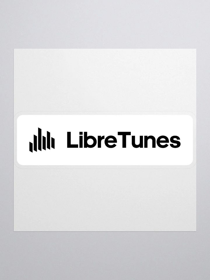 White Premium Record Label Sticker product image (1)