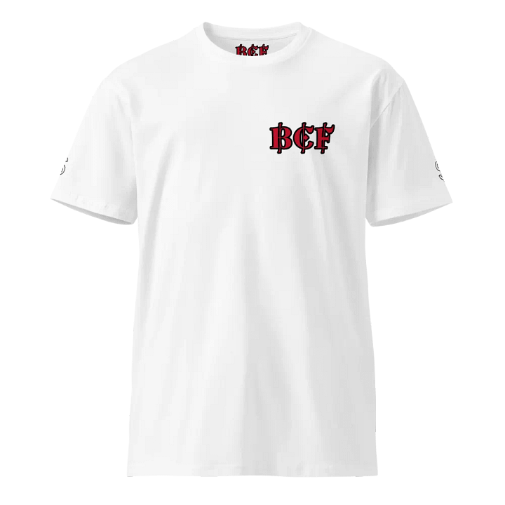 BCF Ornate Red Letters Unisex Premium T-Shirt product image (2)