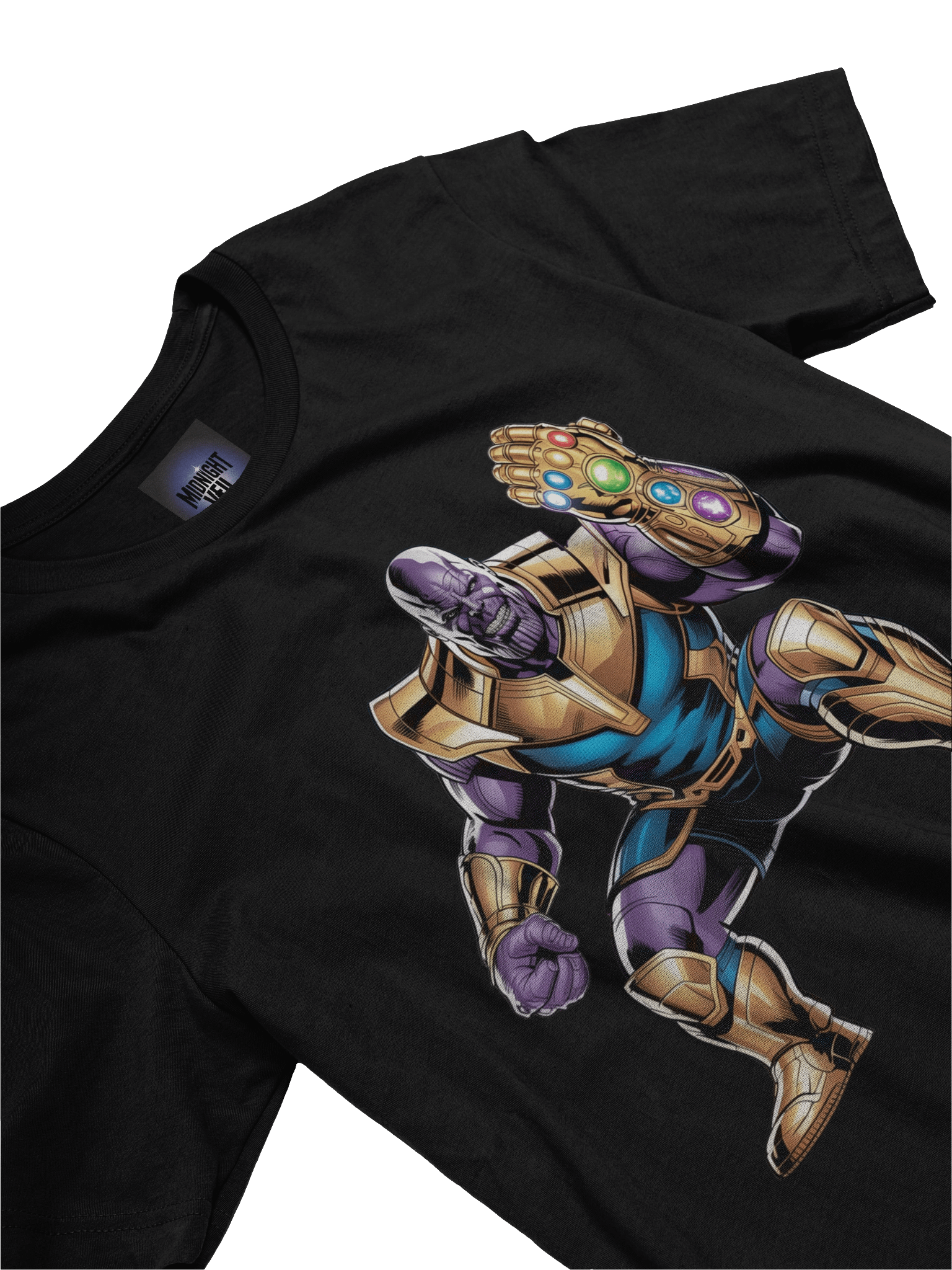 Titan's Squat: Thanos Supersoft Graphic T-Shirt product image (3)