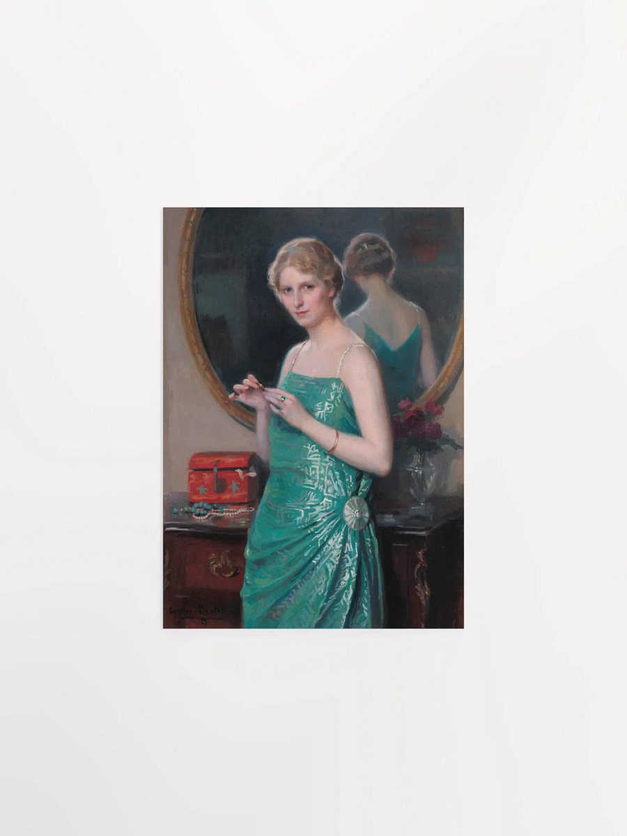 ''Madame Jean Trentesaux'' by Cyprien Boulet Poster product image (1)