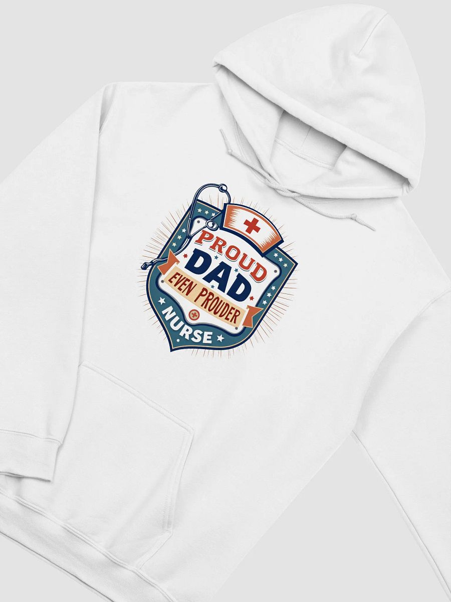 Proud Nurse Dad Shield Hoodie product image (20)