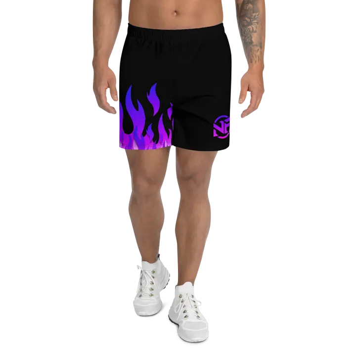 Purple Flame NF Shorts product image (1)