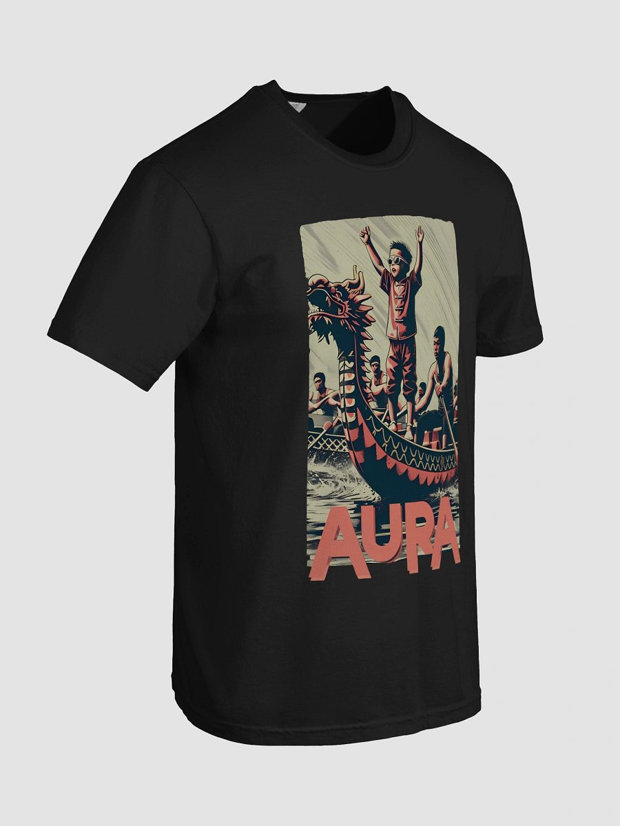 Dragon Boat Fury | Aura Art Print Heavyweight T-Shirt product image (72)