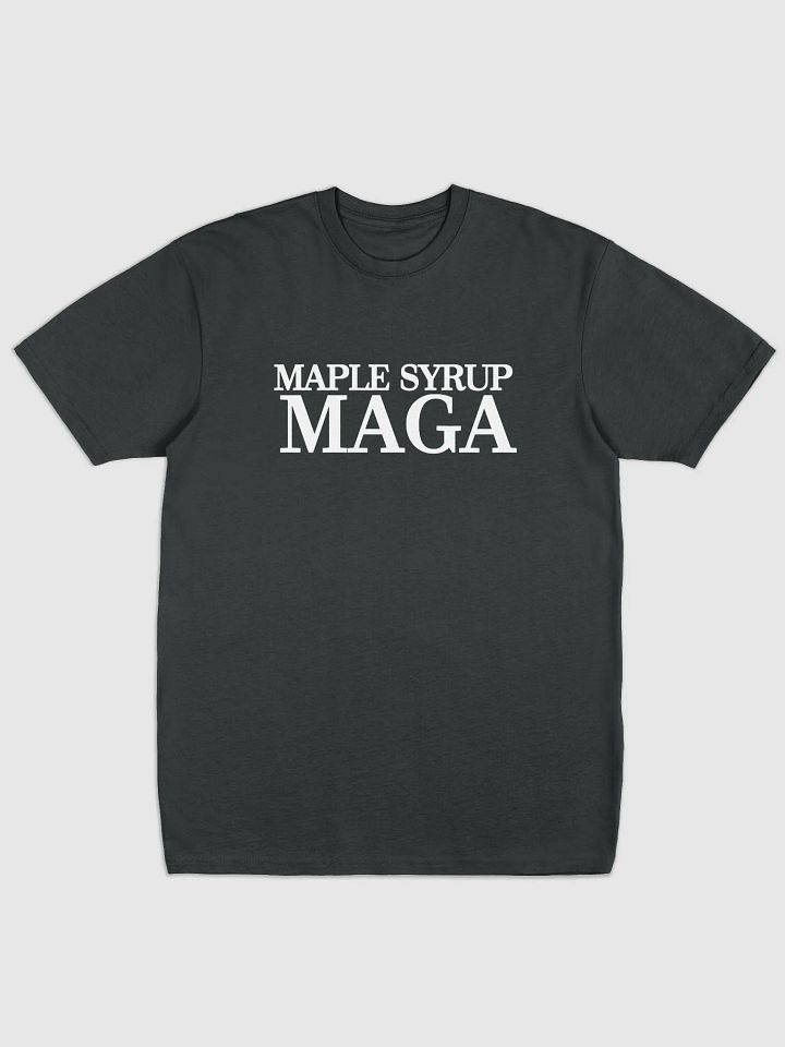 MAPLE SYRUP MAGA Black T-SHIRT product image (1)