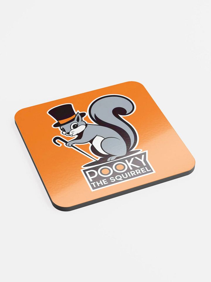 Coaster or micro art piece: Pooky The Squirrel as mister peanut product image (2)