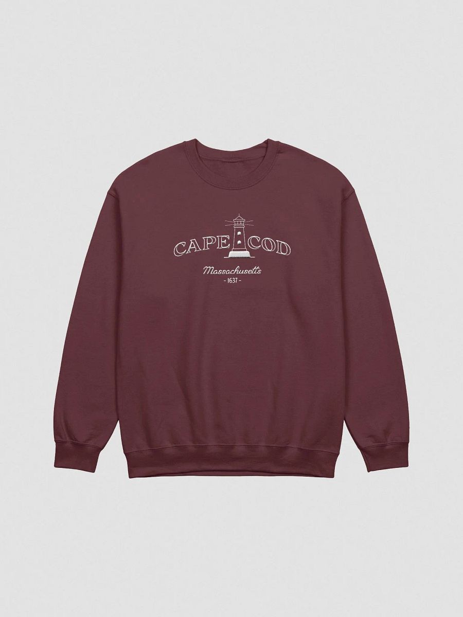 Cape Cod Lighthouse Center Embroidery Crewneck product image (17)