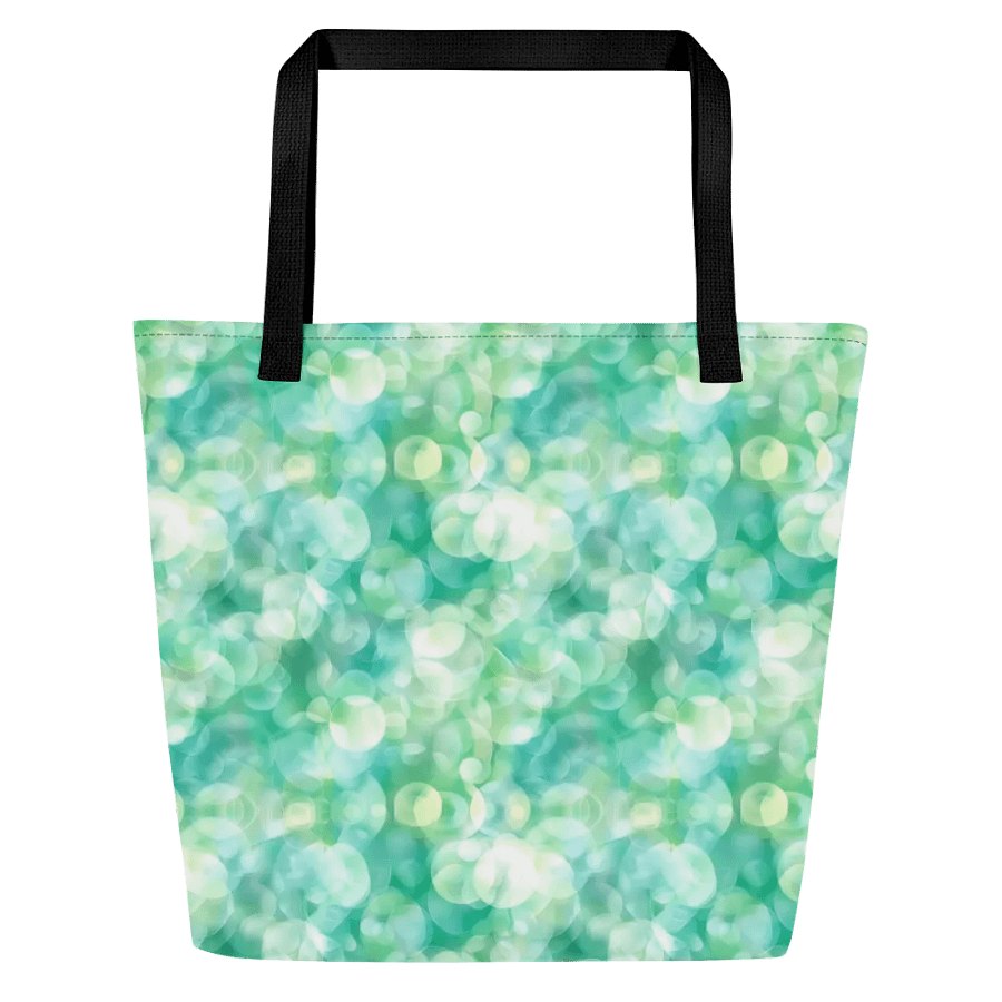 Bokeh Ombre Radiance Polyester Tote Bag product image (2)