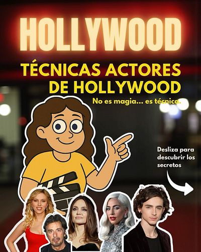 🎬 ¿Cómo actúan los actores de Hollywood?
Spoiler: no improvisan. Entrenan. Y mucho.
Pero lo más loco es que… ¡tú también pued...