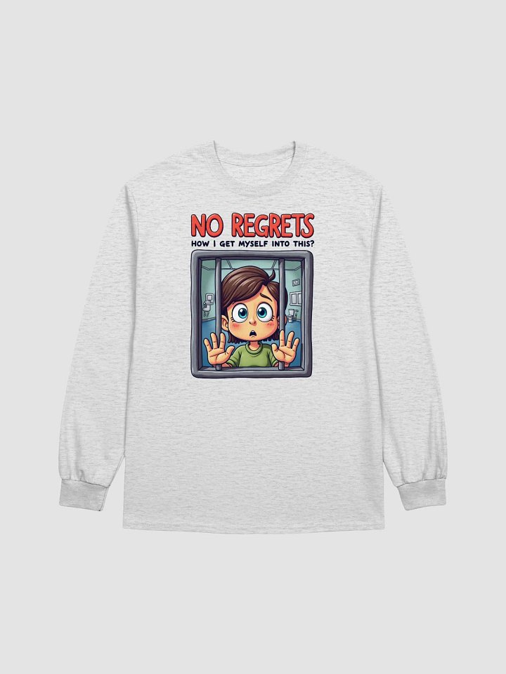 No Regrets Behind Bars Long Sleeve Tee product image (10)