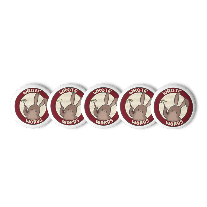 Wrote Words DTT Pins product image (1)