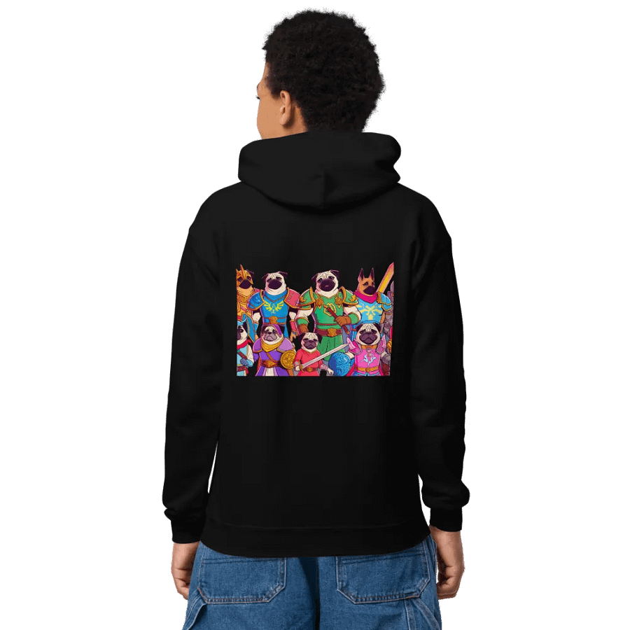 PugNation Youth Hoodie product image (25)
