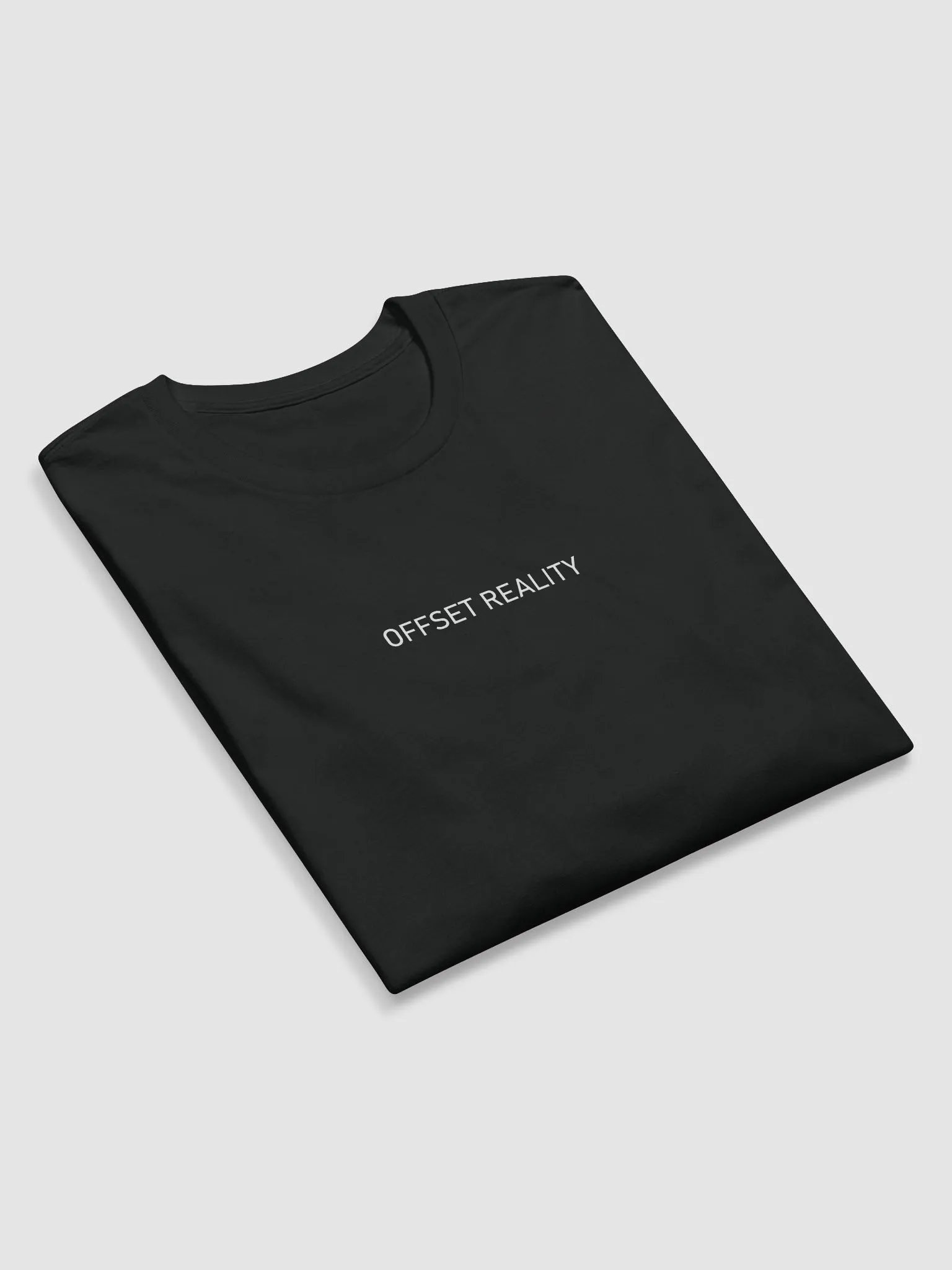 offset reality special tee (white on black) product image (6)