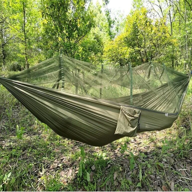 Mosquito Net Added Camping Hammock product image (7)