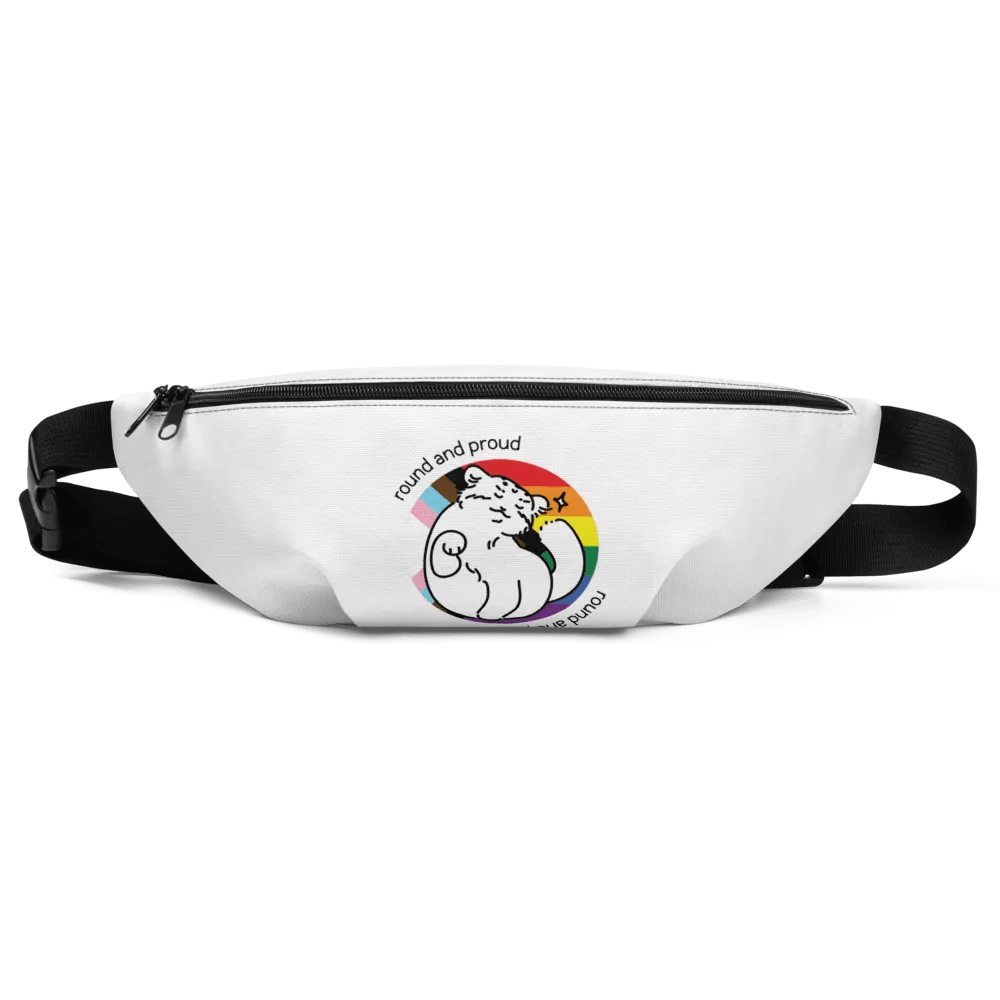 Round and Proud Manul Pride Version - Fanny Pack product image (7)